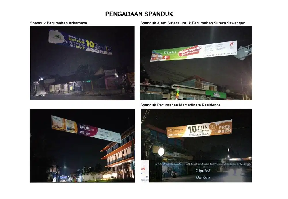 Spanduk, Umbul-umbul, Banner Murah Tangerang