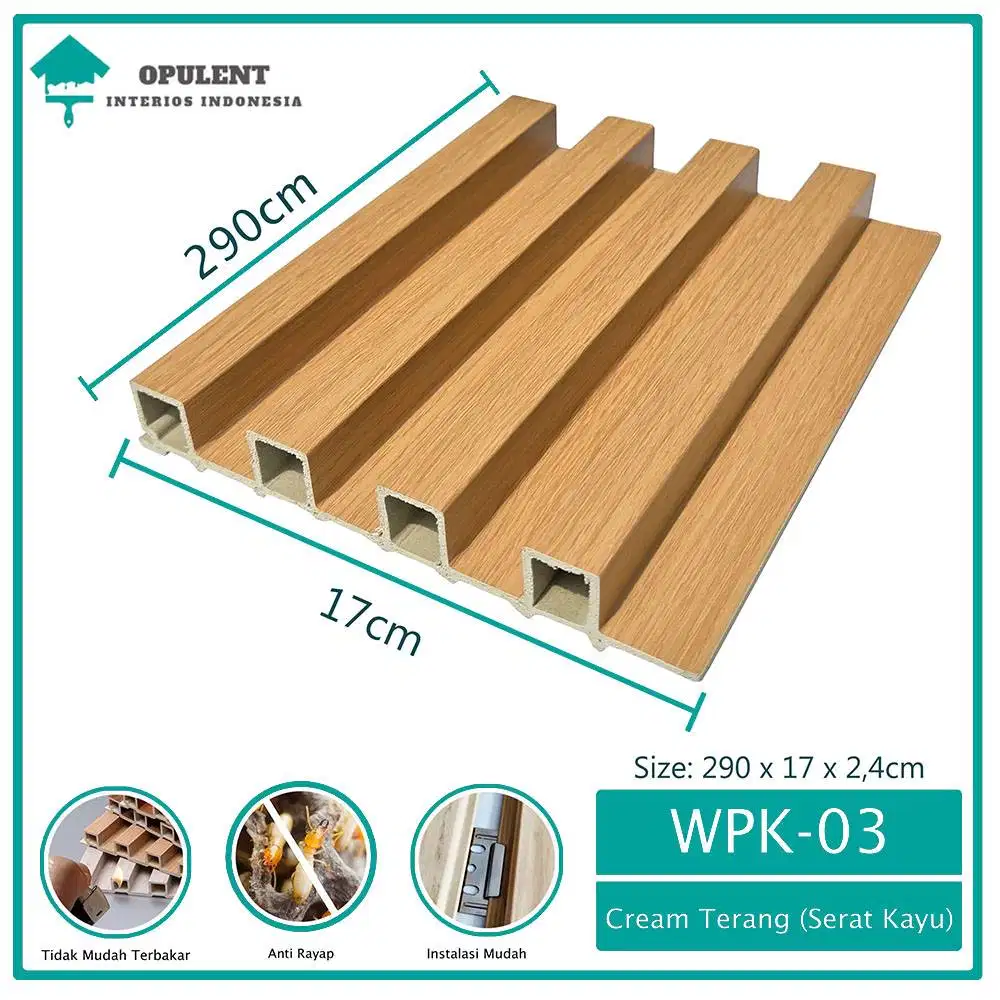 HARGA PABRIK WALL PANEL DINDING 2,9 METER MEREK OPULENT INTERIOR