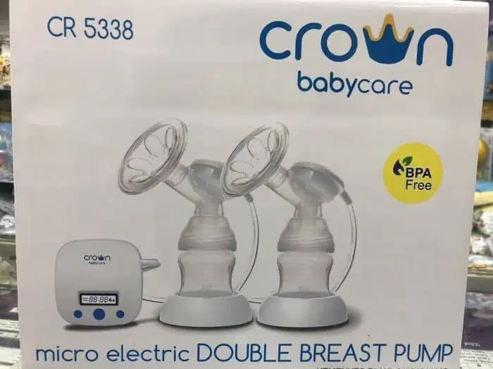 Breast Pump Elektrik Crown Baby Care Pompa Asi Double Electric Murah