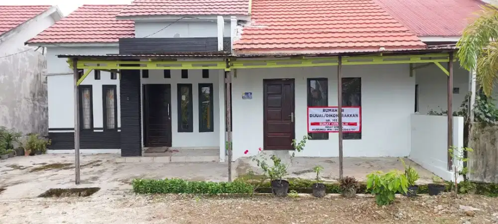 DIJUAL RUMAH CANTIK SIAP HUNI LANDASAN ULIN