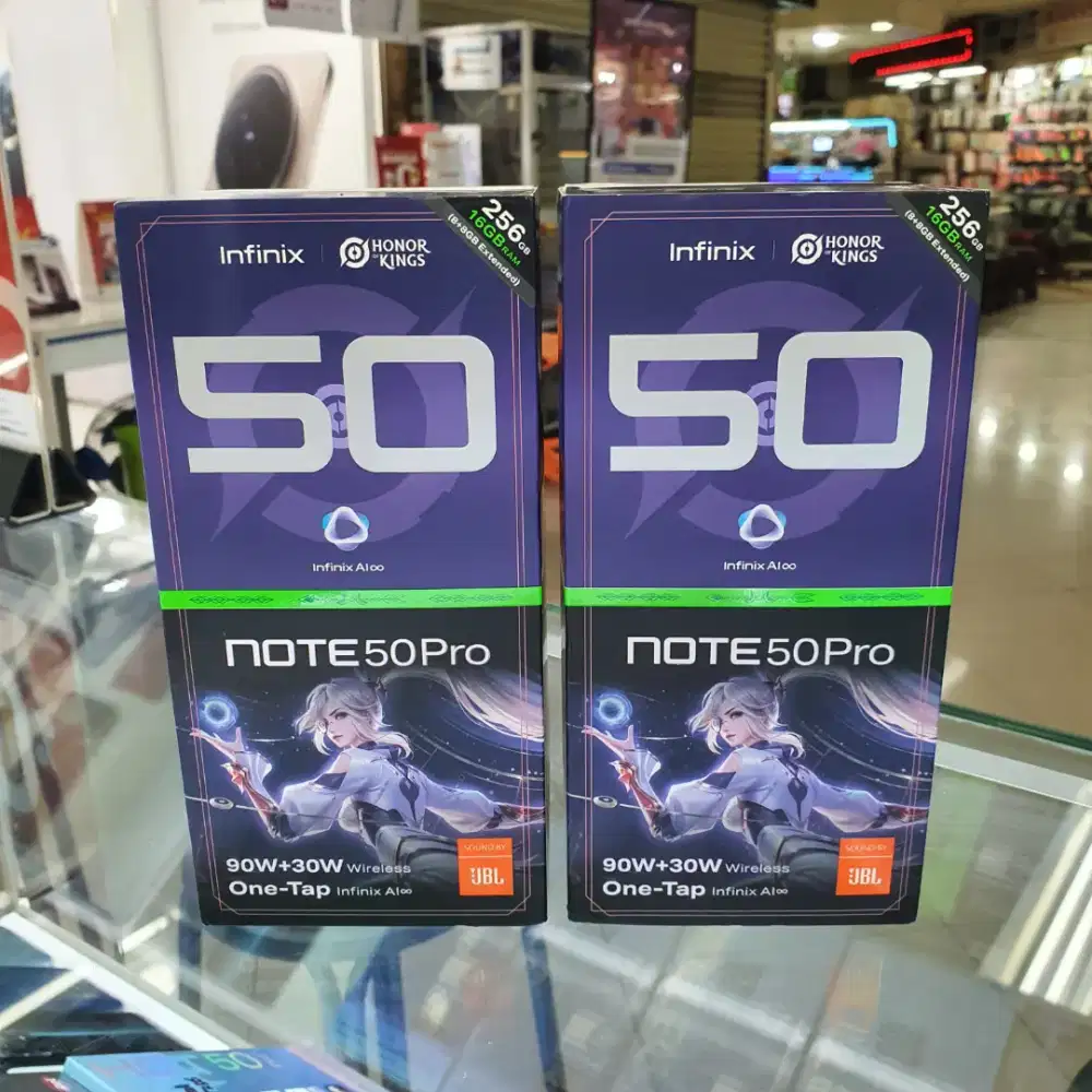 Infinix Note 50 Pro 8/256GB New Garansi Resmi