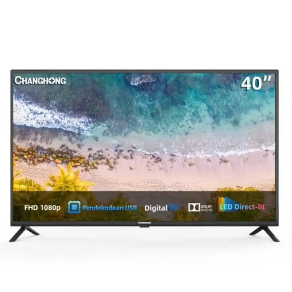 Digital TV Led Changhong 40inci Baru