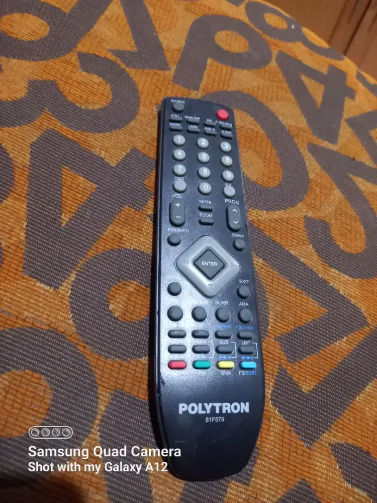 Original remote tv polytron,fungsi normal