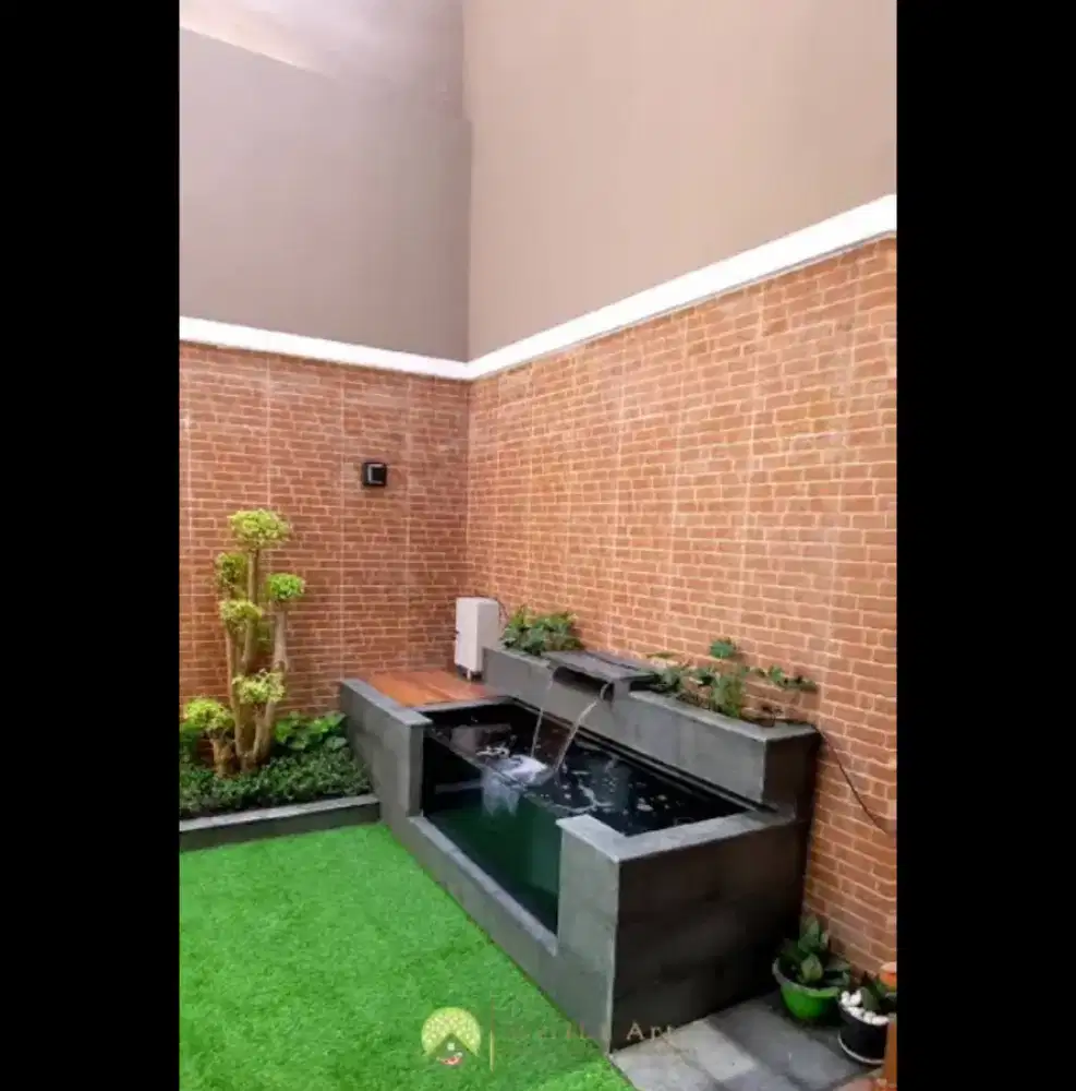 Jasa membuat kolam koi kaca