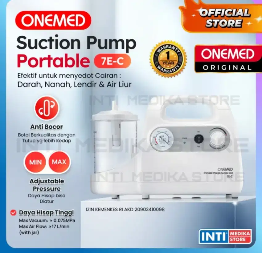 Onemed portable suction