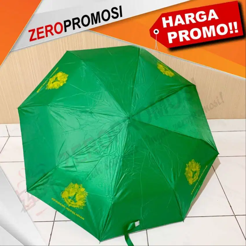 Souvenir Idul Fitri Berkelas Payung Lipat 3 Custom Logo