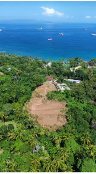 Tanah View Laut di Karangasam