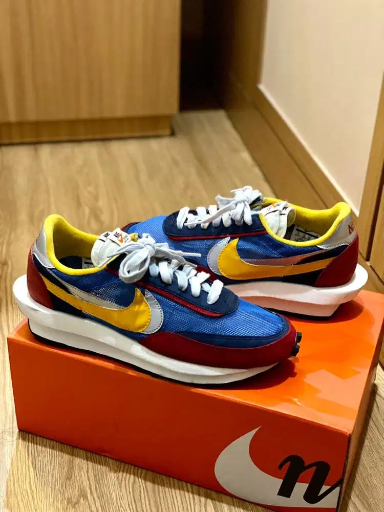 Nike Sacai Waffle OG Blue Varsity