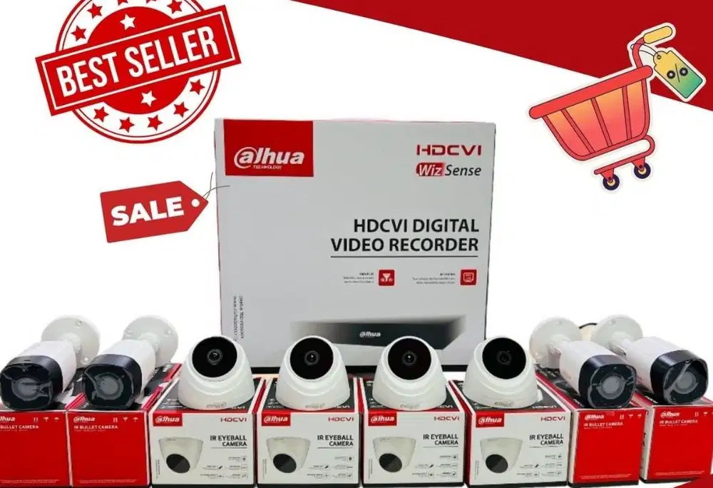 CCTV DAUA BERIKUT INSTALASI PEMASANGAN