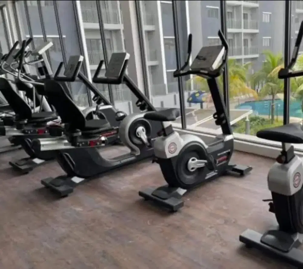 Static bike komersial fitness import