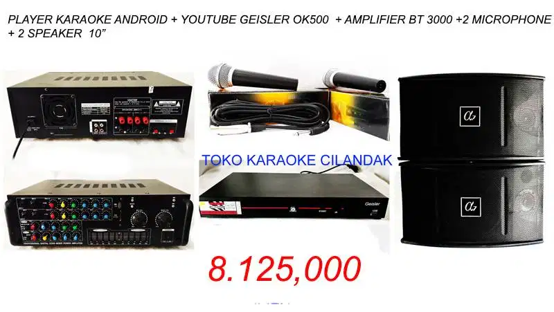 new speaker paket karaoke bagus