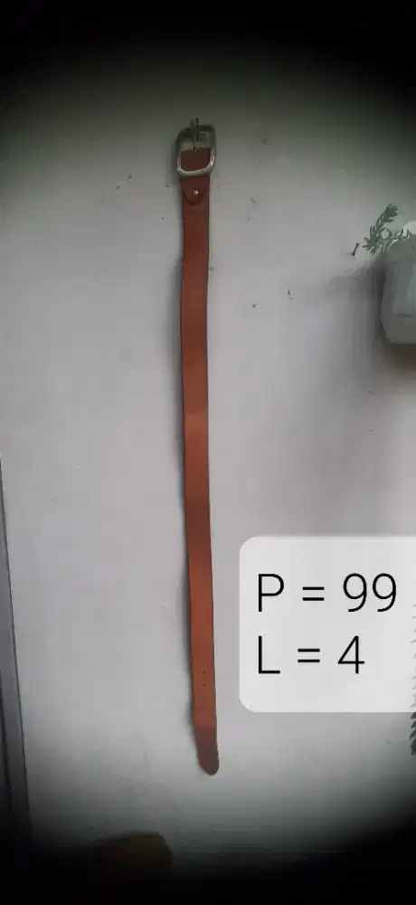 Ikat pinggang kulit asli