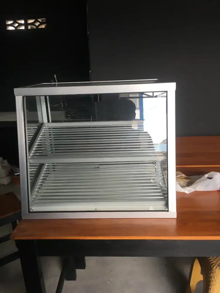 Etalase ayam goreng penghangat ayam chicken warmer