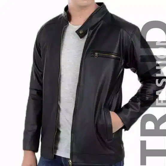 JAKET KULIT OSCAR JUMBO STYLE PRIA MURAH