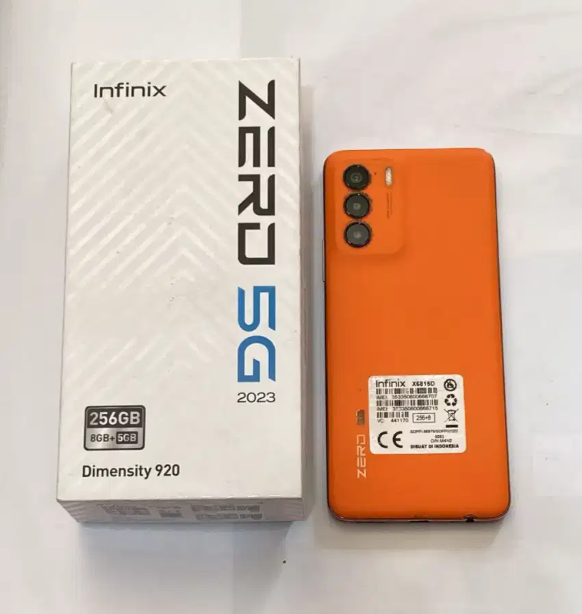 INFINIX ZERO 2023 5G RAM 8/256 FULLSET MULUSE SEGEL