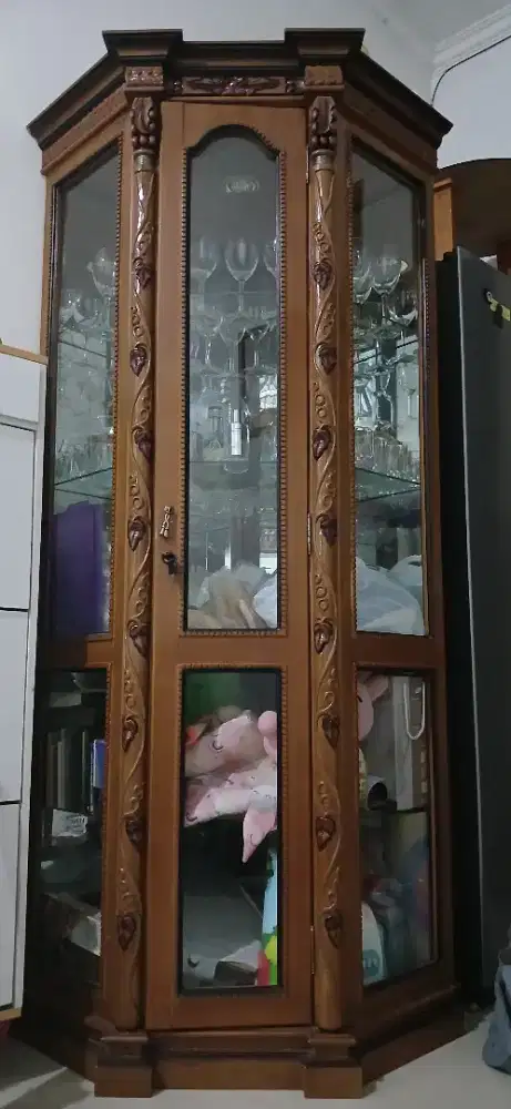 DIJUAL LEMARI PAJANGAN SUDUT