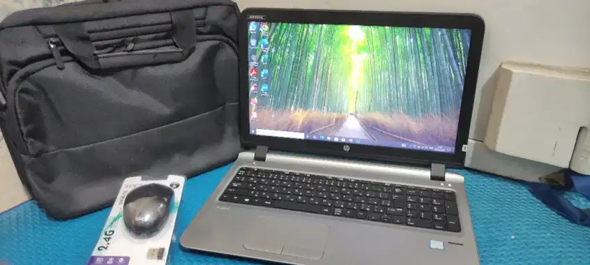 HP Probook Core I5 Gen 6 Ram 8 SSD 256 Layar lebar 15.6 inch