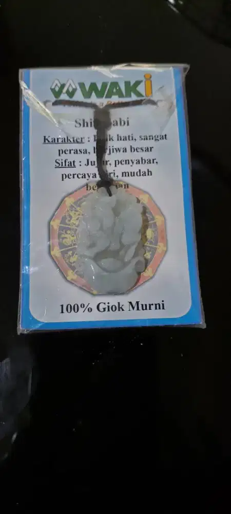 Batu giok liontin untuk kalung