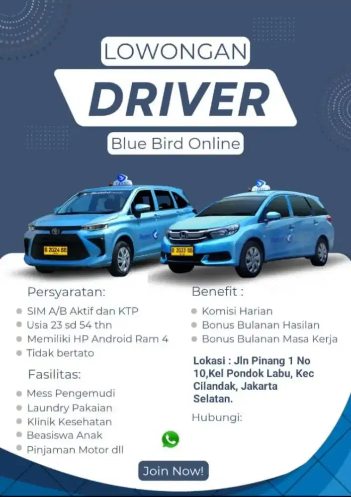lowongan driver