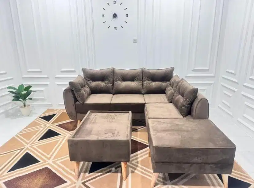 SOFA SUDUT RUANG TAMU