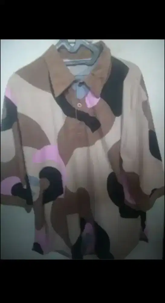 KAOS POLKADOT COKLAT.