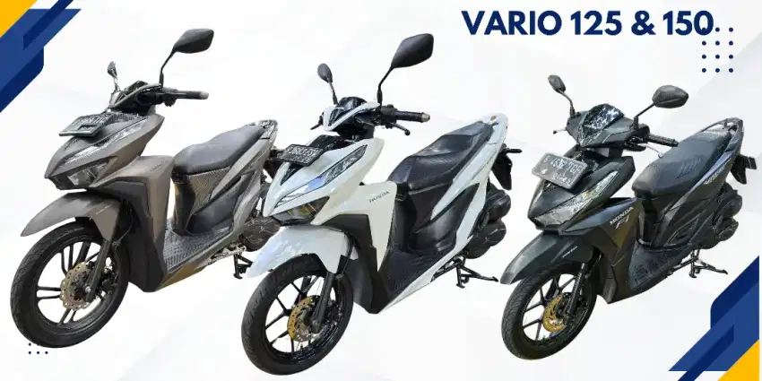 DIJUAL CASH HONDA VARIO KEYLESS 150 THN 2021 PAJAK OF 1 X