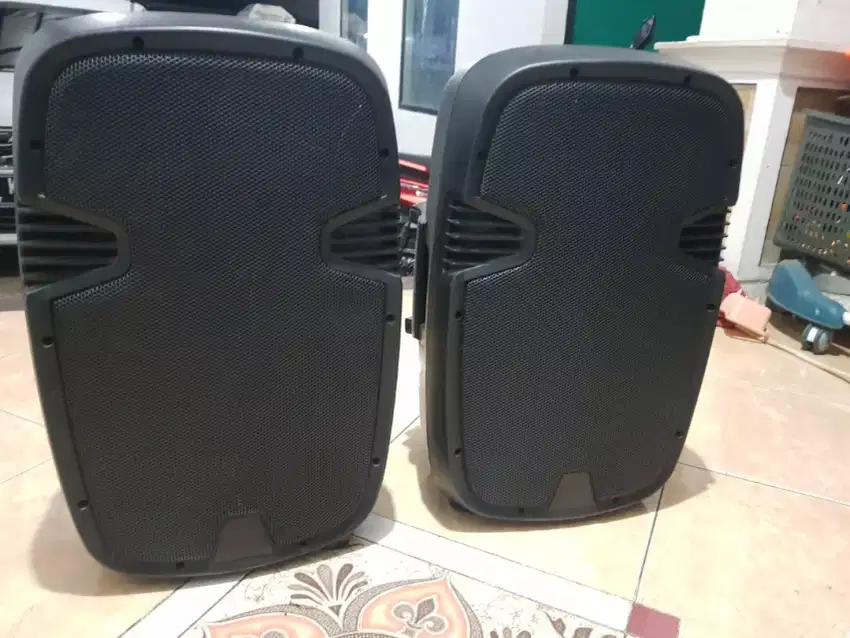 Sepasang speaker pasif 12 inch 2 way eminence + crossover eminence
