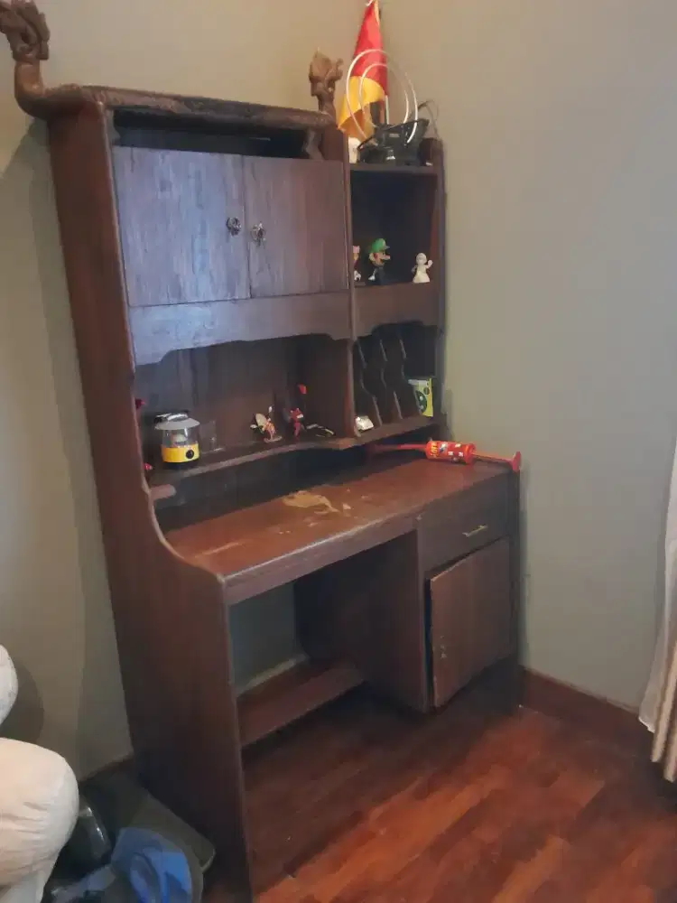 Meja Belajar kayu jati