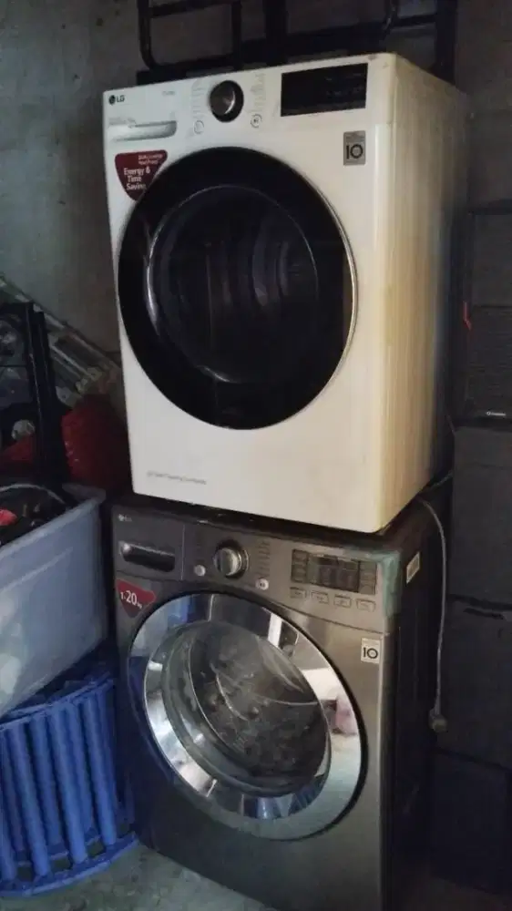 Mesin Cuci & Dryer LG (bundling)