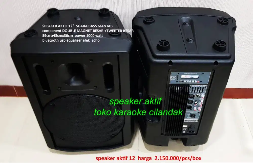 speaker aktif 12inch 1 pcs