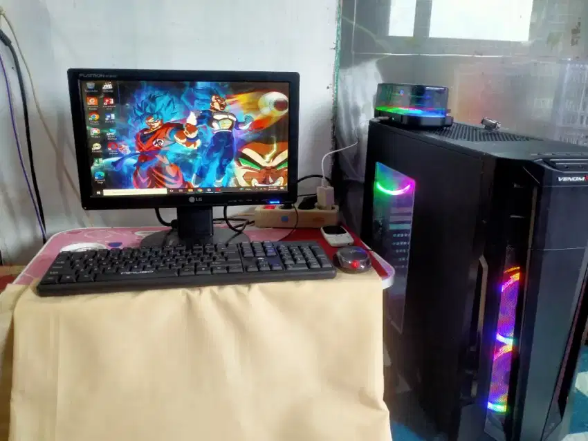 PC gaming & editing satu set core i5