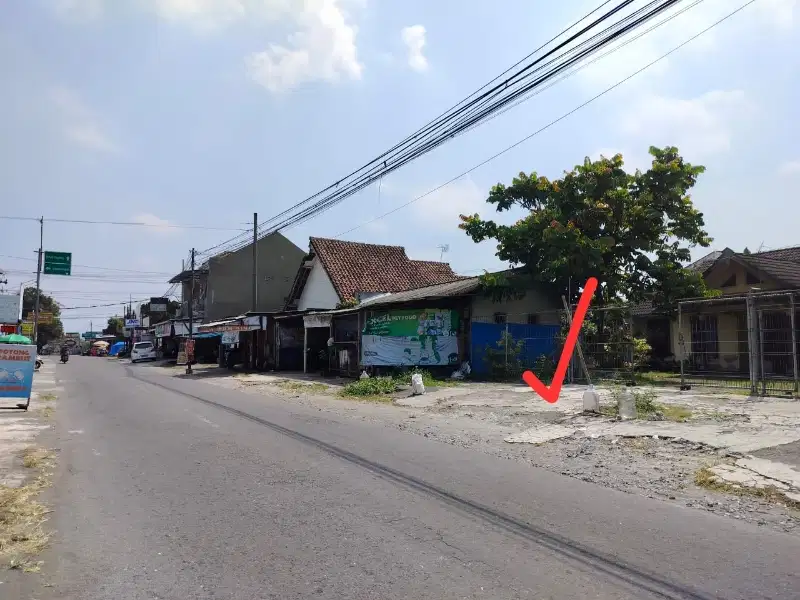 TANAH MURAH DIPINGGIR JALAN CATURHARJO SLEMAN
