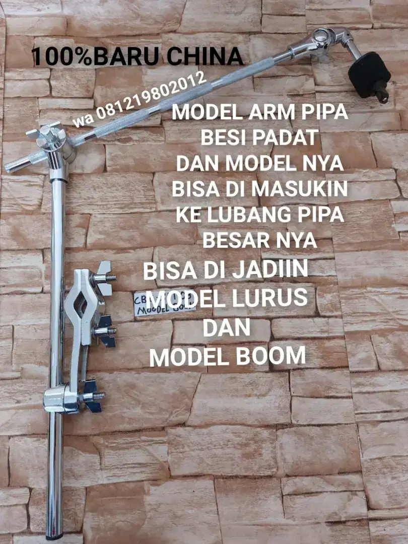 100%baru ARM STAND SIMBAL PLUS CLAMP PUTAR