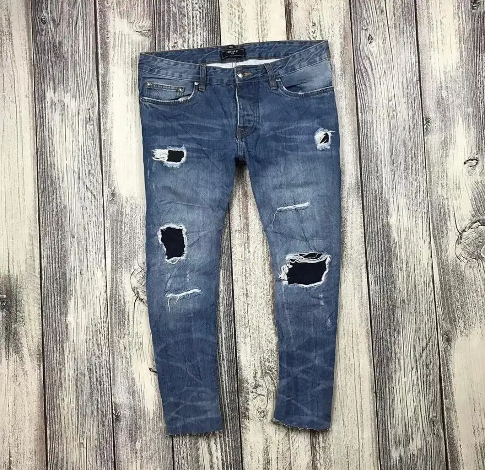 Forever 21 Ripped Jeans