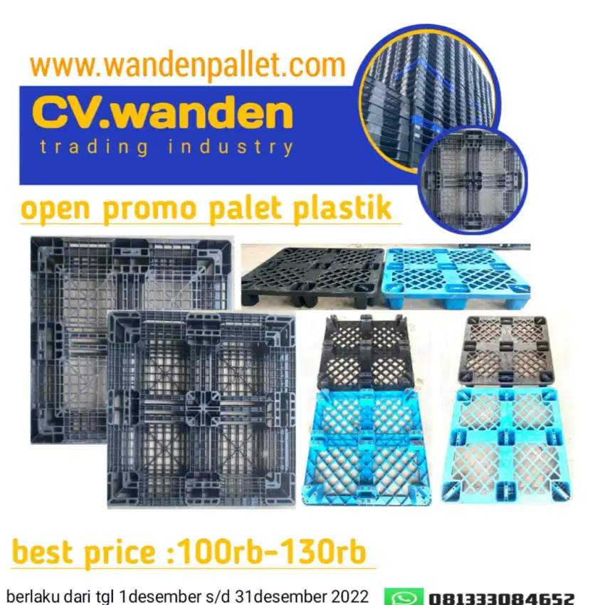 Palet plastik mangkok