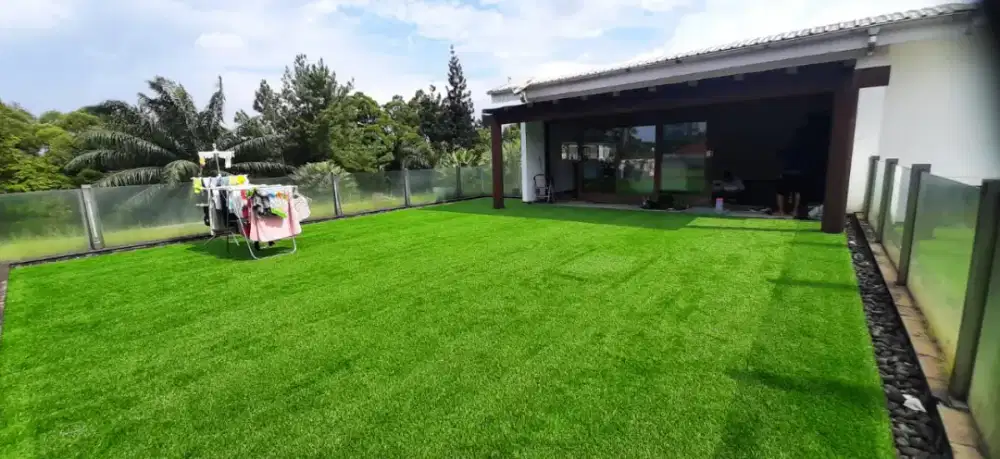 Rumput Sintetis Taman Outdor Dan Indor