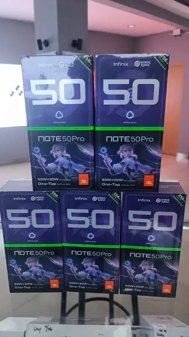 Infinix Note 50 pro 8/256 ready di alvajaya