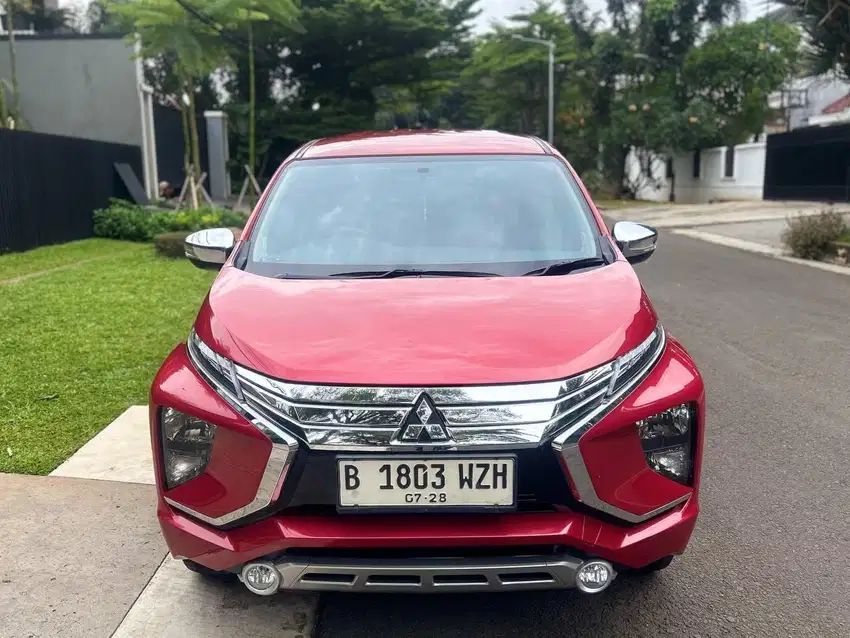 MITSUBISHI XPANDER ULTIMATE AT 2018 MERAH LOW KM FULLSET