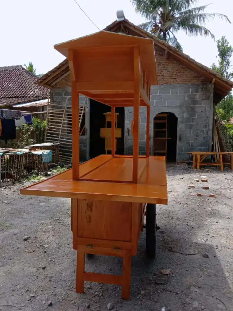 Jual Gerobak Angkringan,Bakso,Mie Ayam,Bubur,Roti BakardlL.Free ongkir