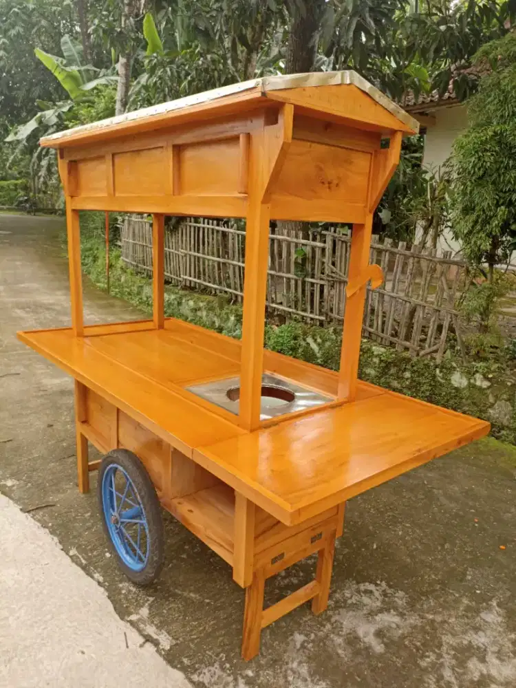 Jual Gerobak Angkringan,Bakso,Mie Ayam,Bubur,Roti BakardlL.Free ongkir