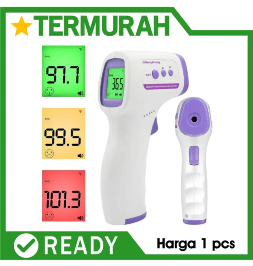Thermometer Digital Infrared Non Contact Suhu Tubuh tanpa kontak