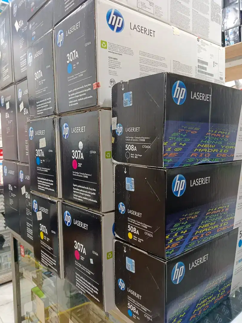 BELI JUAL CARTRIDGE TINTA TONER PRINTER HP, CANON BARU ORIGINAL