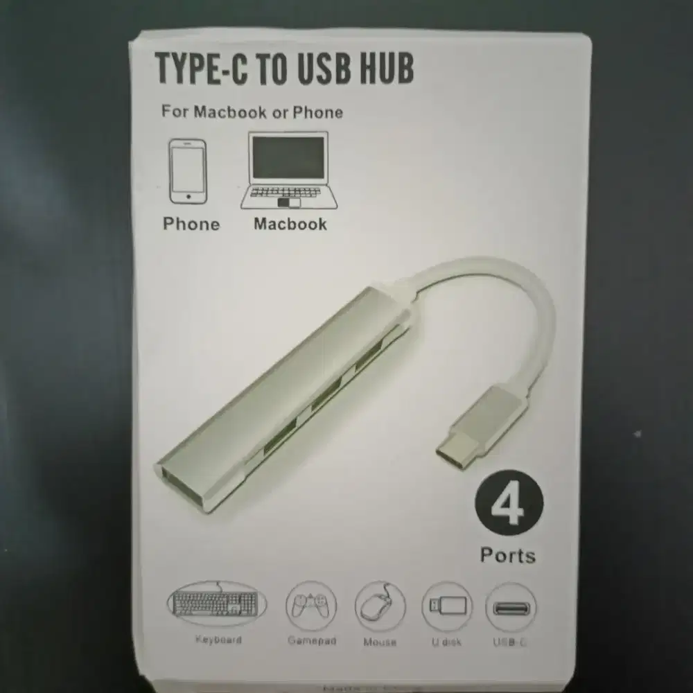 USB Hub Type C Menambah Slot USB