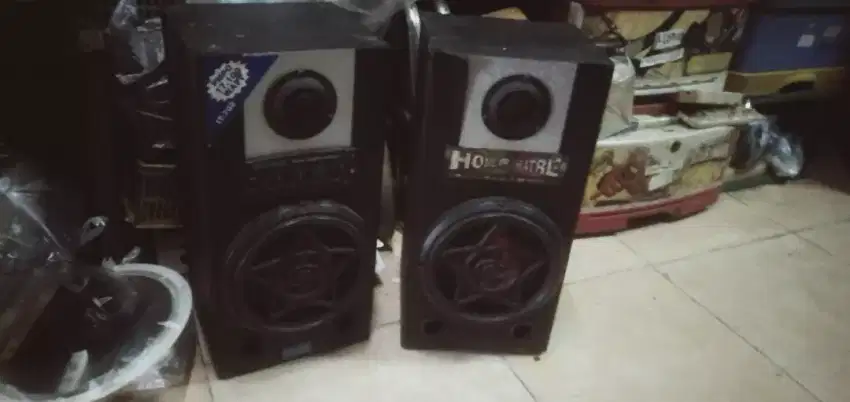 Speaker aktip berkualitas kond normal bas mantap hrg murah sj cpt dpt