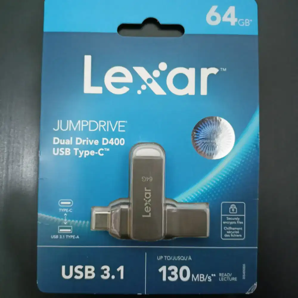 Lexar FD 64GB Dual Drive Masih Seperti Baru