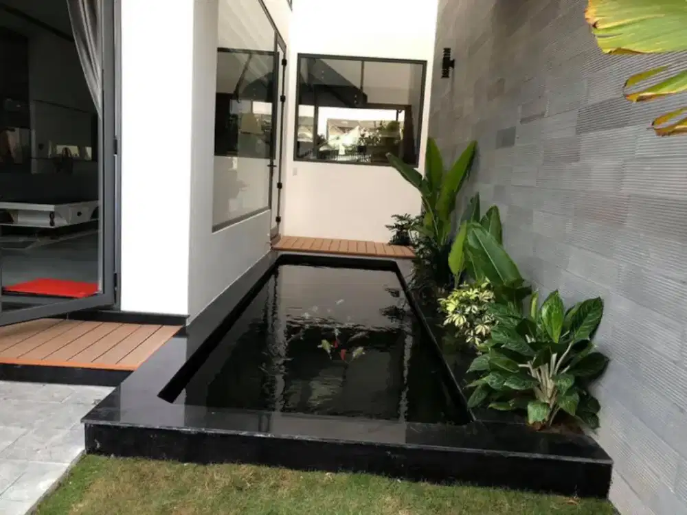 Jasa renovasi kolam ikan koi