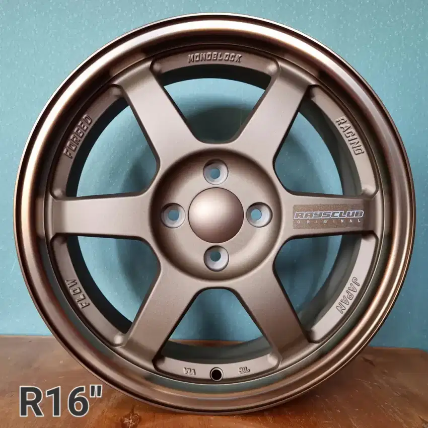 Velg Rays Te37 ring 16 4x100 et 42