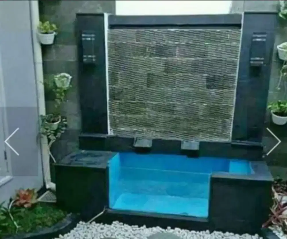 Jasa pembuat kolam ikan koi