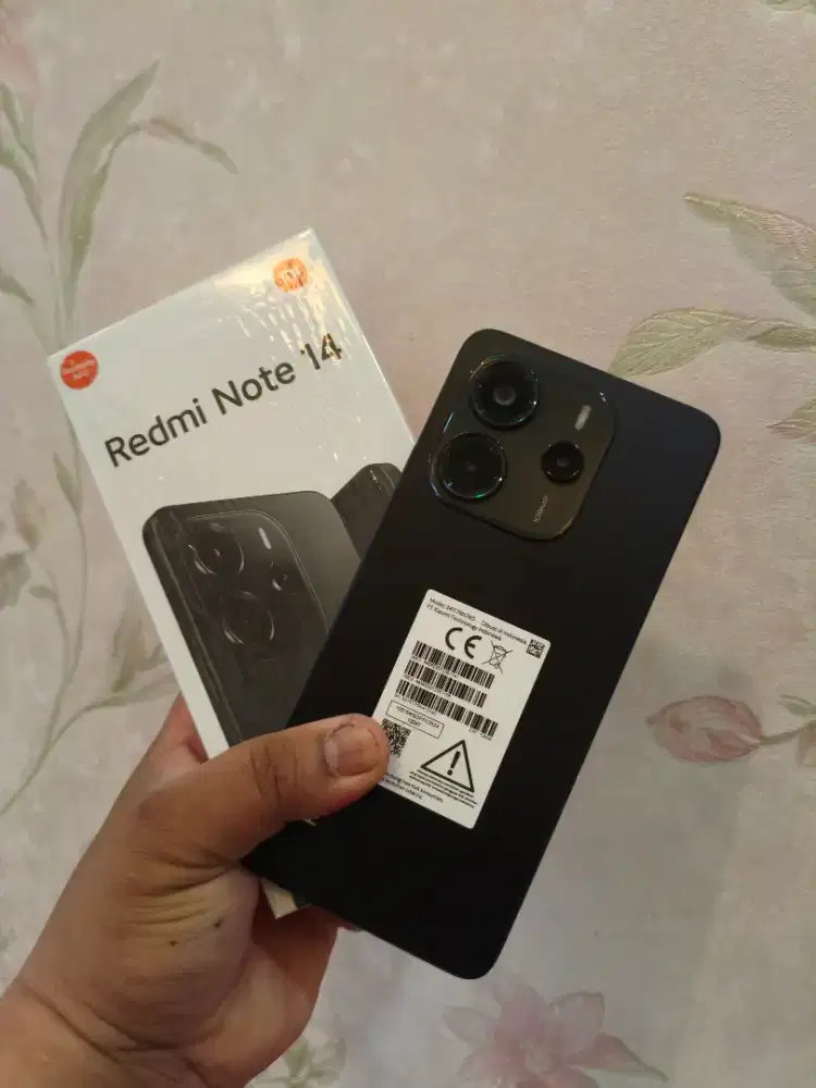 Xiomi Redmi NoTe 14 4G BLack 8/128 Gb Perfect 100% & Garansi 14 Bulan