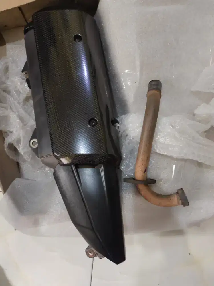 knalpot standar xmax 250 old original